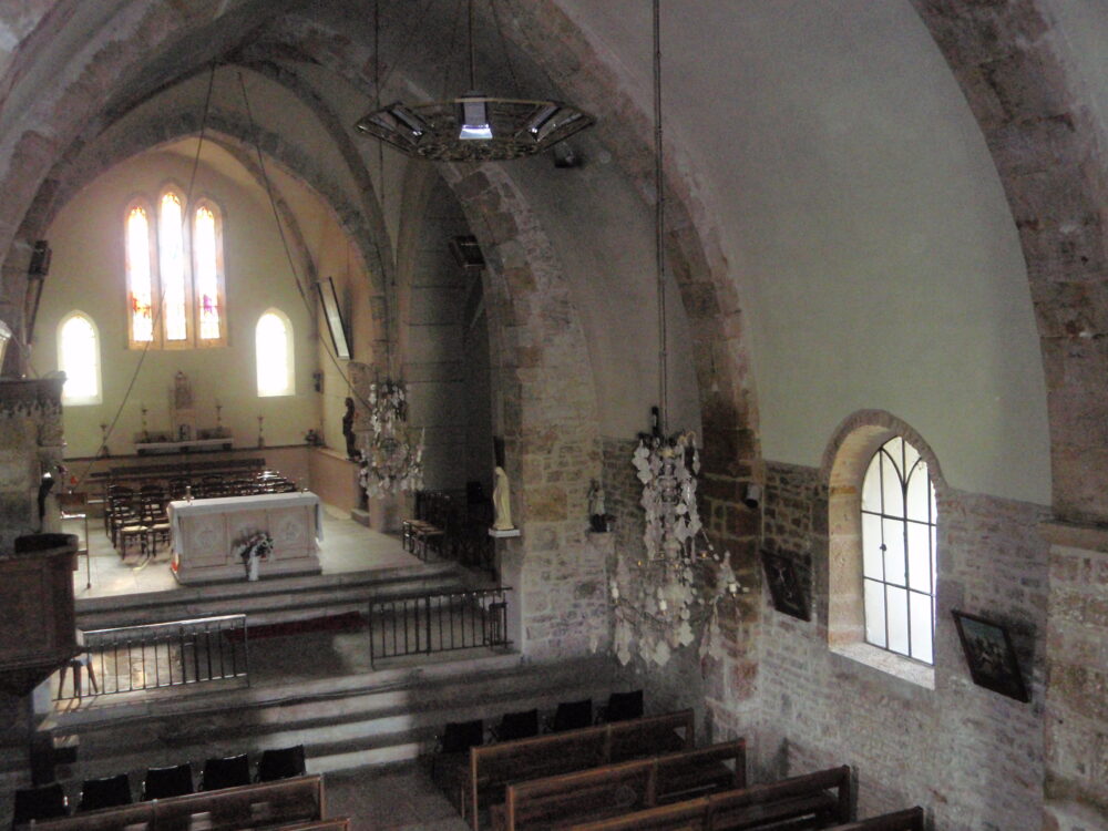 L'intérieur de l'église