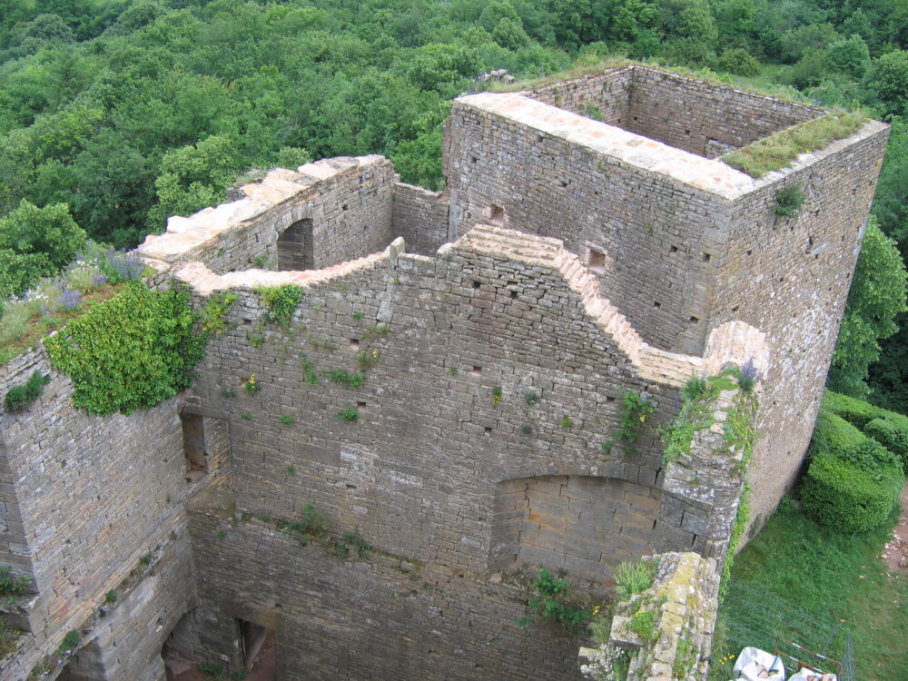 Vestiges de la forteresse