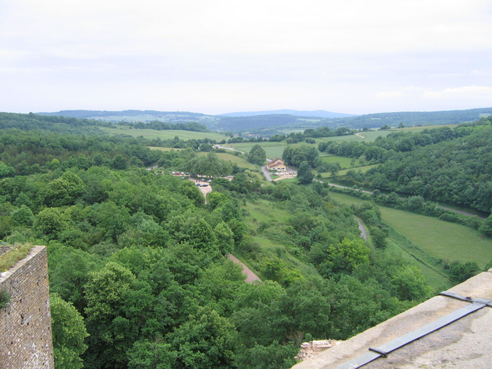 Depuis la tour du château