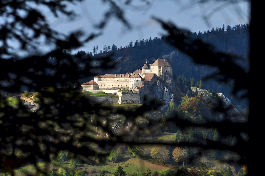 Vue sur le château