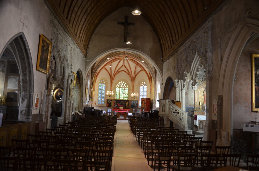 L'intérieur de l'église