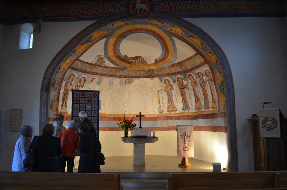 Le chœur de l'église