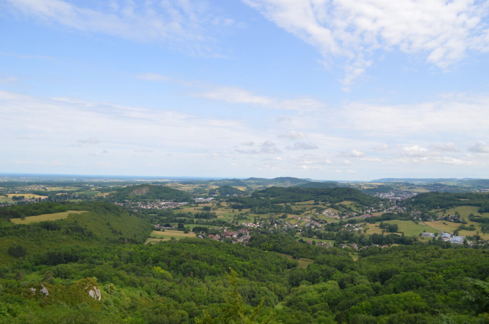 La vallée de la Seille depuis Montorient