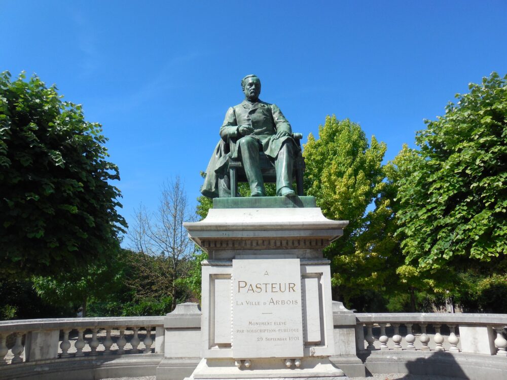 Statue de Pasteur à Arbois