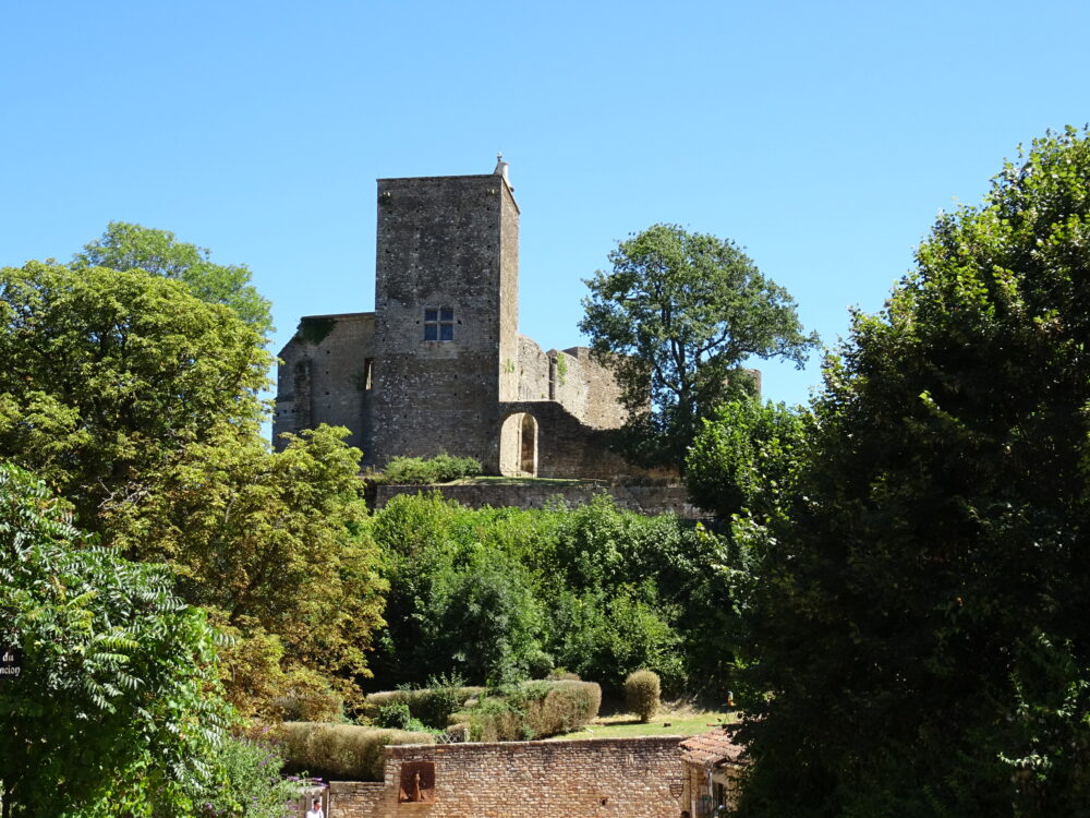 Le château de Brancion