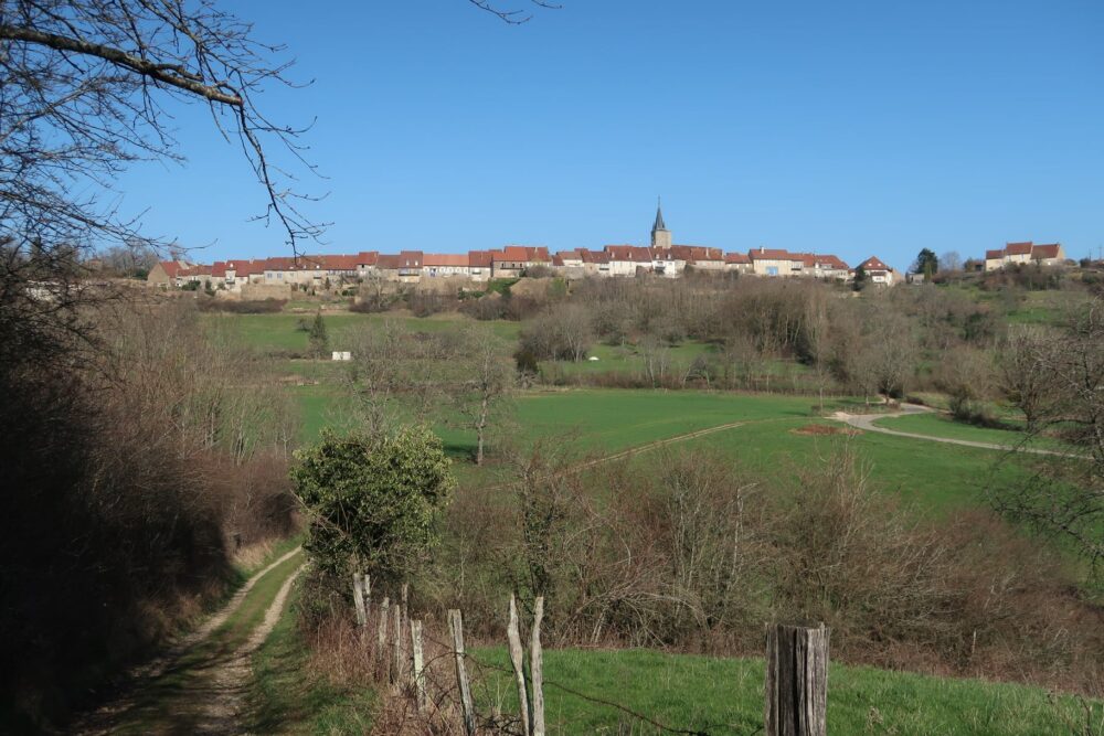 En arrivant à Montaigu