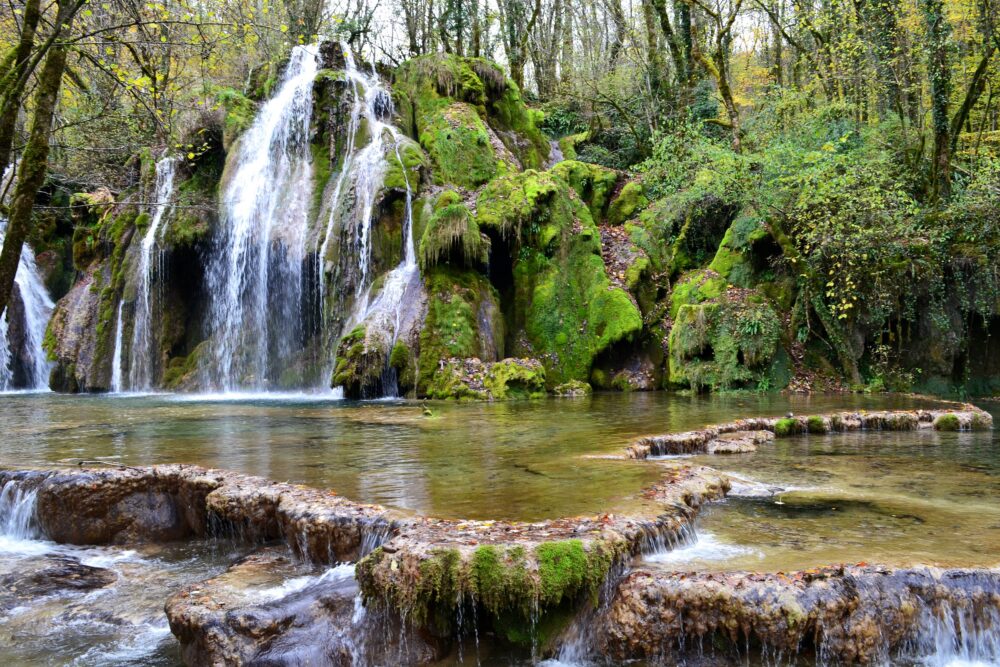 La cascade des tufs aux Planches-près-d'Arbois