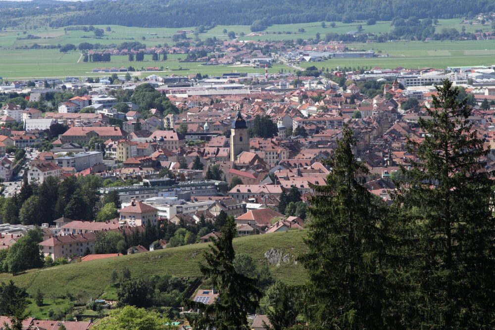 Vue sur Pontarlier