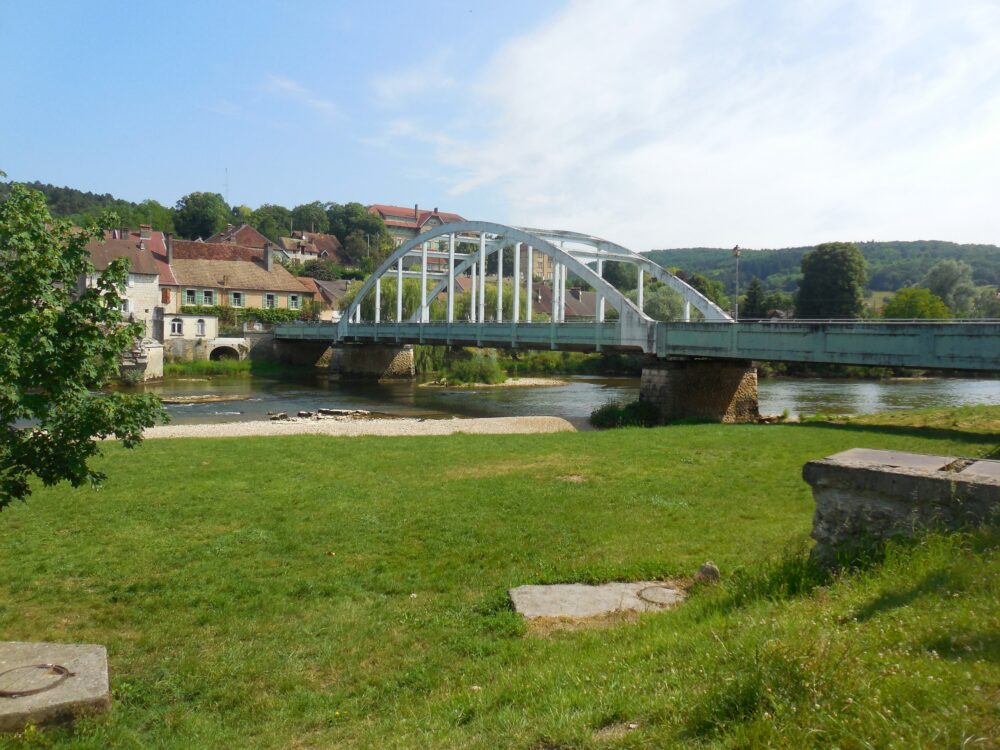 Le bow-string de Port-Lesney sur la Loue