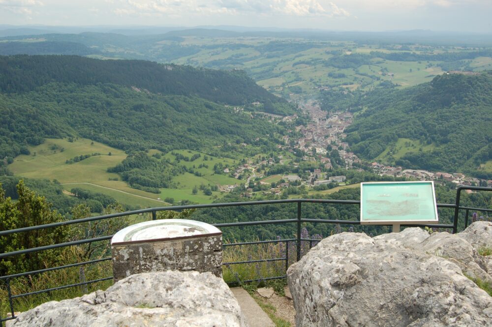 Vue depuis le Mont Poupet