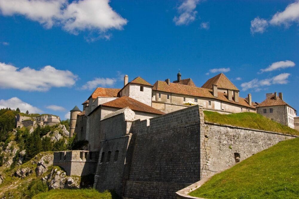 Le fort de Joux où Berthe aurait pleuré son amant