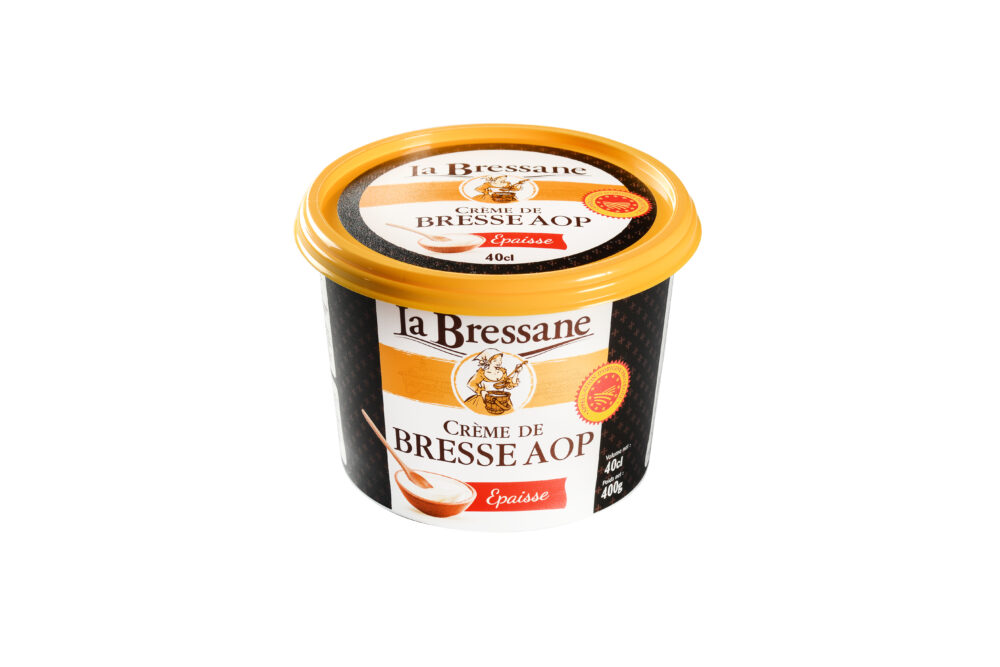 Crème de Bresse AOP La Bressane à Varennes-Saint-Sauveur