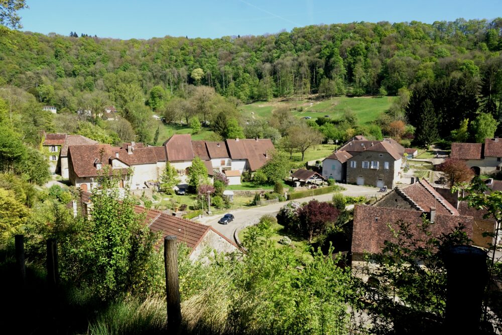 Vue sur le village