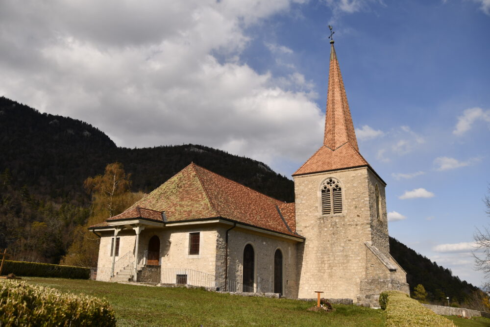 L'église de Baulmes