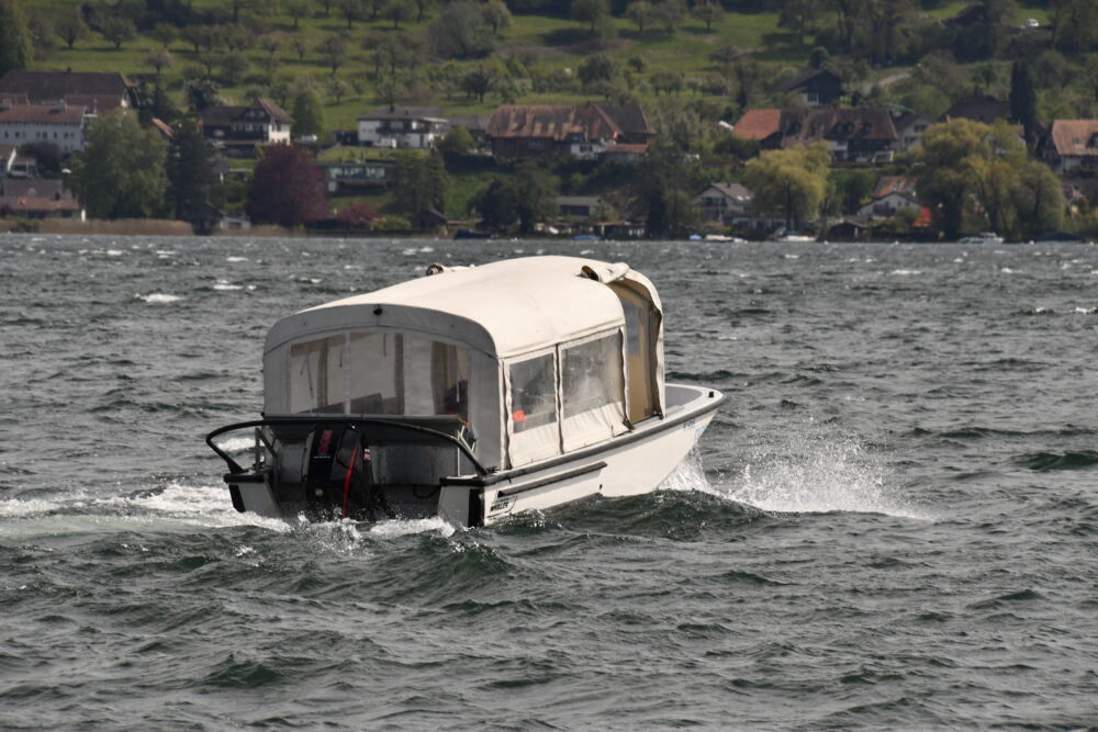 Navette entre l'île et Erlach