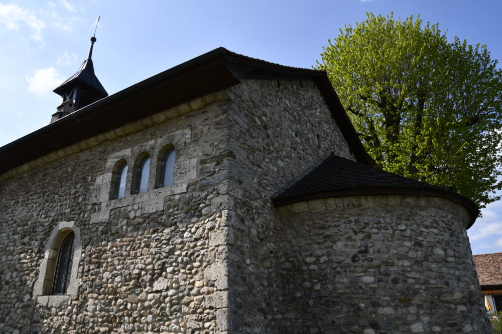 Le temple, ancien prieuré