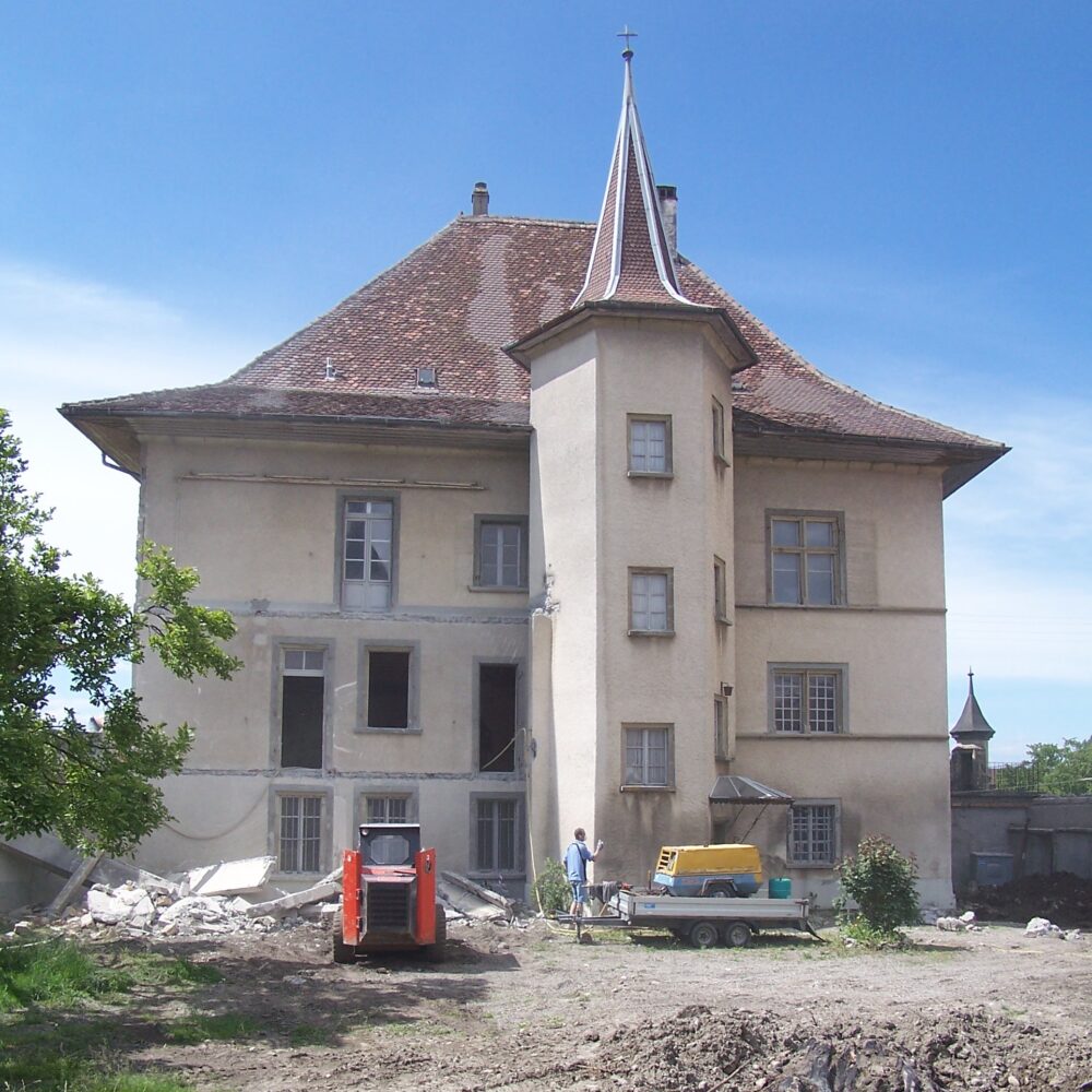 Le château de Domdidier